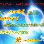 ぷーさん式FX光のノウハウは勝てるのか?